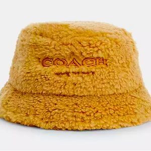 Searching for this Coach sherpa bucket hat in caramel.